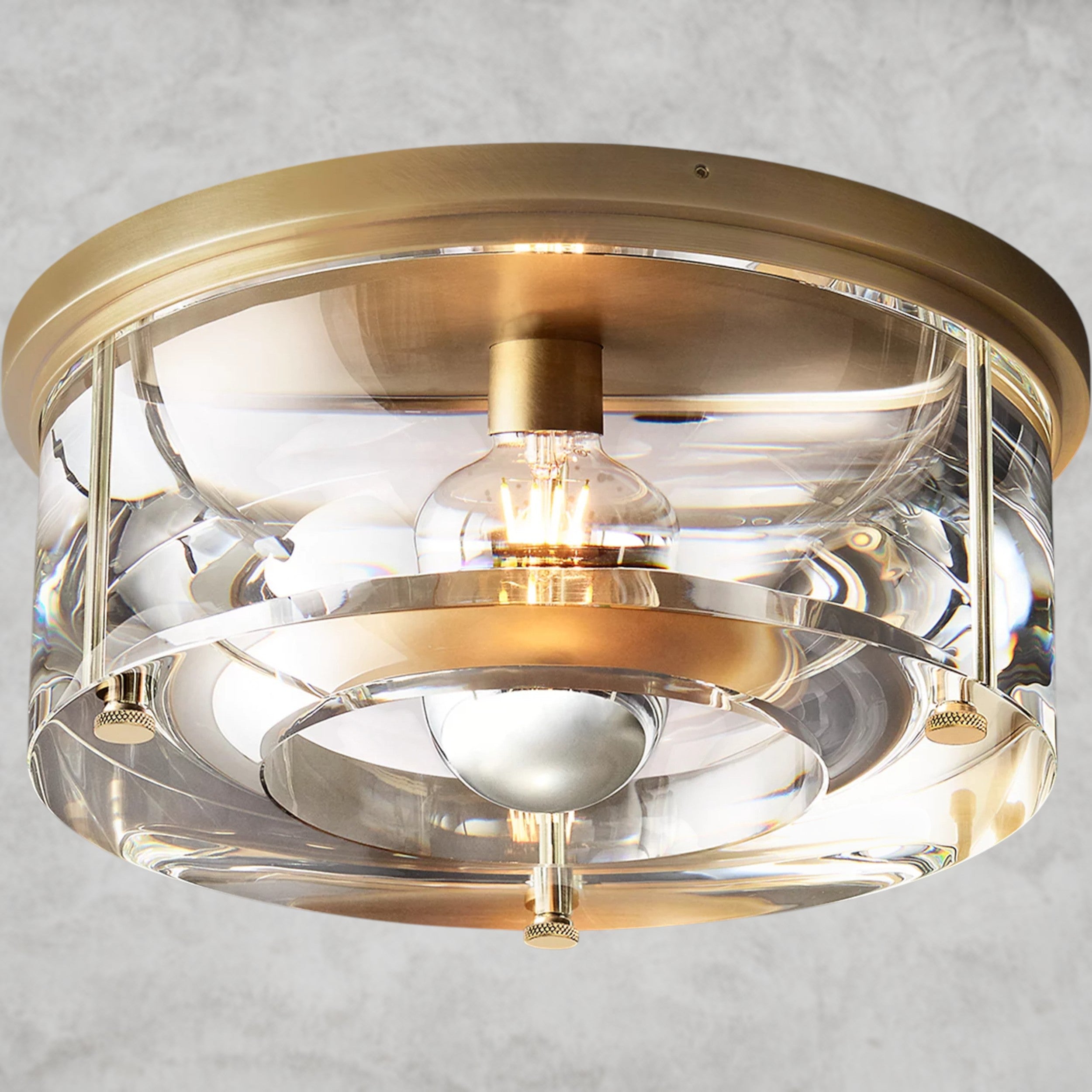 Savile Round Flushmount 10", 12", 14"